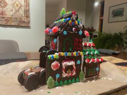 Oreo House: Not a gingerbread house, but an Oreo one